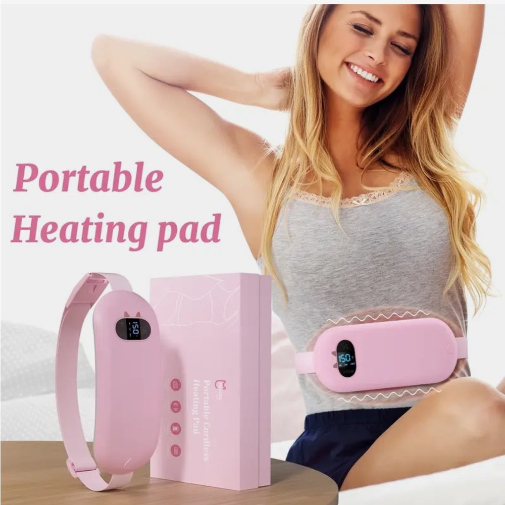 Pink Portable Heating Pad - Picture 4 of 7